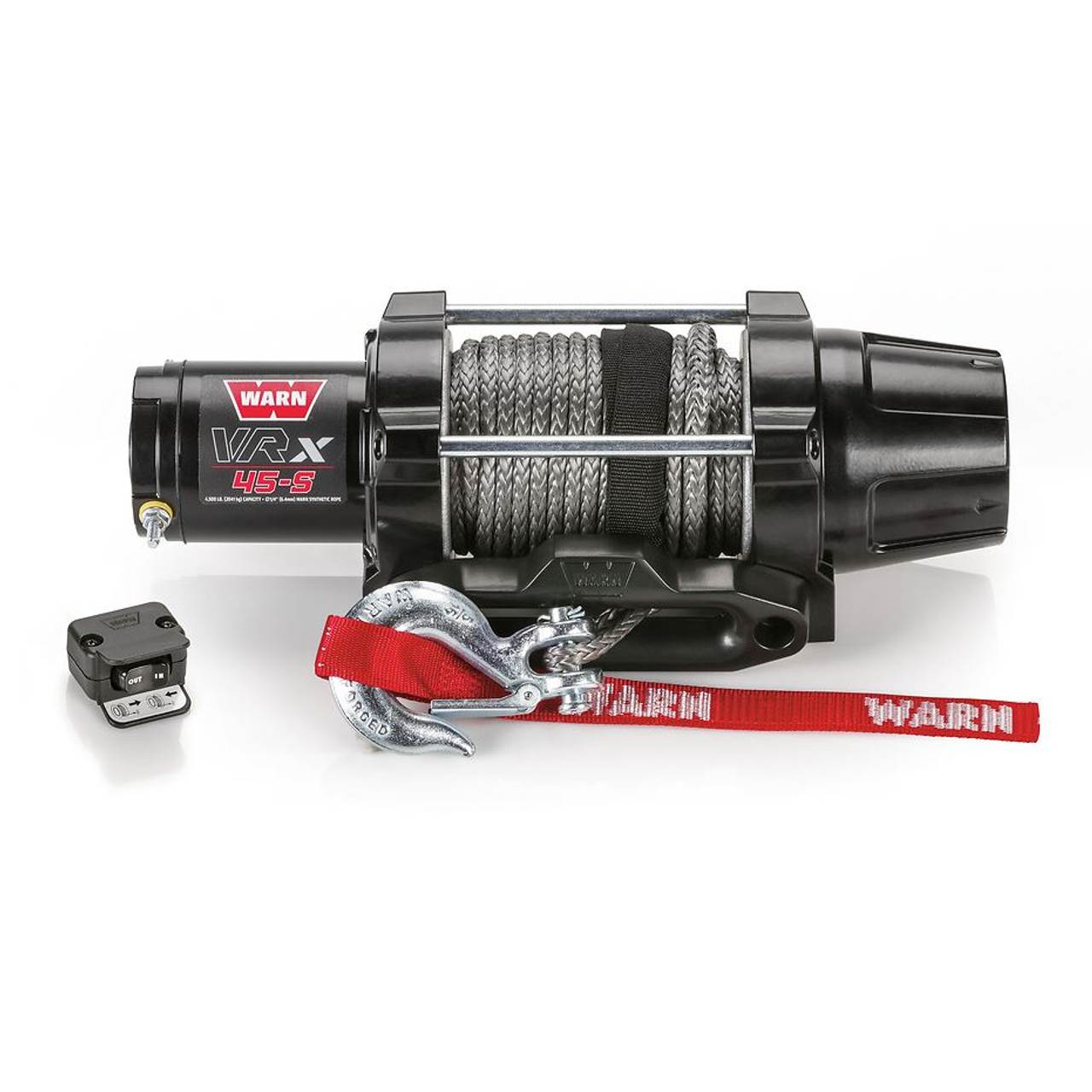 Warn industries vrx 4500 winch w/synthetic rope - Summit 4x4 Company
