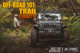 Off-Road 101: Trail Etiquette