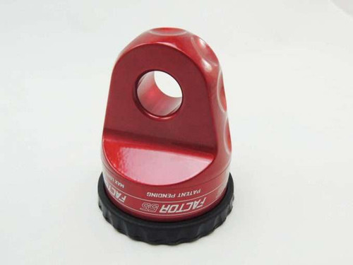 Factor 55 ProLink Winch Shackle Mount Assembly Red