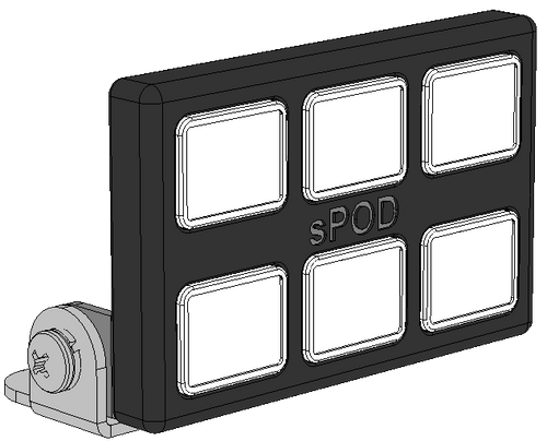 sPOD SourceLT w/ Mini6 for Jeep JK 2007-2018