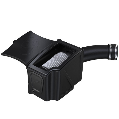 S&B Filters Cold Air Intake For 94-97 Ford F250 F350 V8-7.3L Powerstroke Dry Extendable White S&B