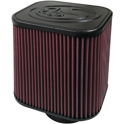 S&B Filters Air Filter For Intake Kits 75-1532, 75-1525 Oiled Cotton Cleanable Red S&B