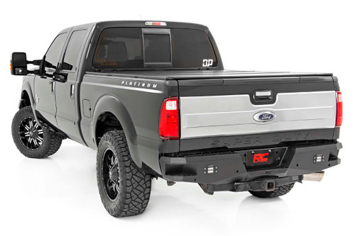 Rough Country Ford F-250/F-350 Heavy-Duty Rear LED Bumper For 99-16 F-250/F-350 4WD