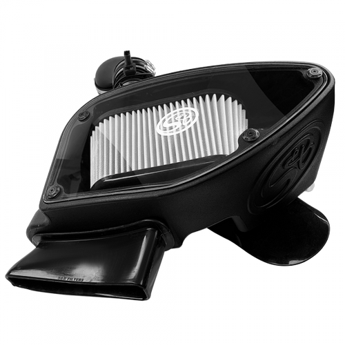 S&B Filters Cold Air Intake For 10-14 VW 2.0L TDI , 2015 VW Jetta 2.0L TDI Dry Extendable White S&B