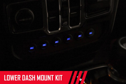 Rough Country MLC-6 Multiple Light Controller Lower Dash Mount Kit