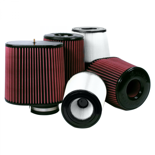 S&B Filters Air Filters for Competitors Intakes AFE XX-91046 Dry Extendable White S&B