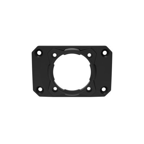 KC HiLiTES FLEX ERA® flush mount adapter faceplate for mounting to flat surfaces