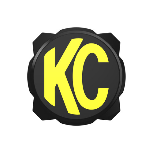 KC HiLiTES Cover Pro6 Gravity LED 6in Black Yellow EA