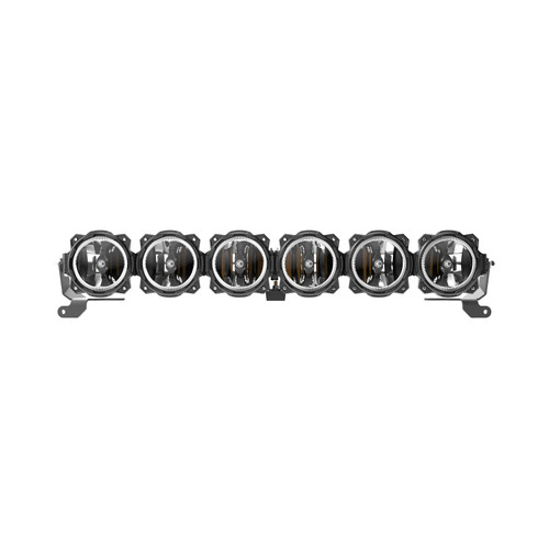 KC HiLiTES Pro6 Gravity LED 39in 6-Light Combo Bumper System