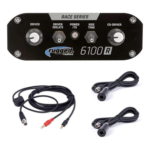 Rugged Radios RRP6100 Peltor Rally Intercom Kit