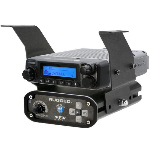 Rugged Radios Below Dash Mount for Radio and Intercom
