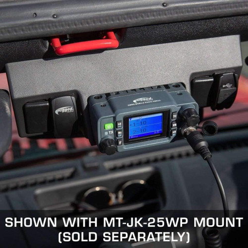 Rugged Radios Radio Kit Lite - GMR25 Waterproof GMRS Mobile Radio with Stealth Antenna