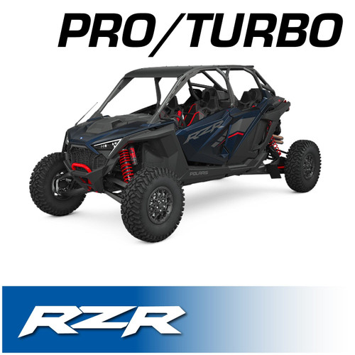 Rugged Radios Polaris RZR PRO XP - Turbo R - Pro R - Complete Communication Kit with Intercom and 2-Way Radio