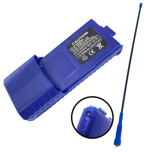 Rugged Radios BUNDLE - Long Range Upgrade - Long Range Antenna and XL Battery