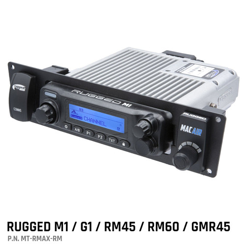 Rugged Radios Yamaha RMAX Mount for M1 / G1 / RM60 / GMR45 Mobile Radio and Rocker Switches