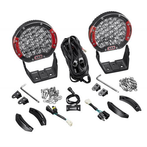 ARB driving light kit; arb intensity solis; includes sjb36s x2 and sjbharn x1