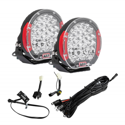 ARB driving light kit; arb intensity solis; includes sjb36s x2 and sjbharn x1