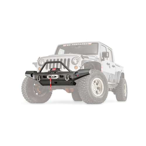 Warn Elite Front Bumper for Jeep Wrangler JK with Full Width Tube