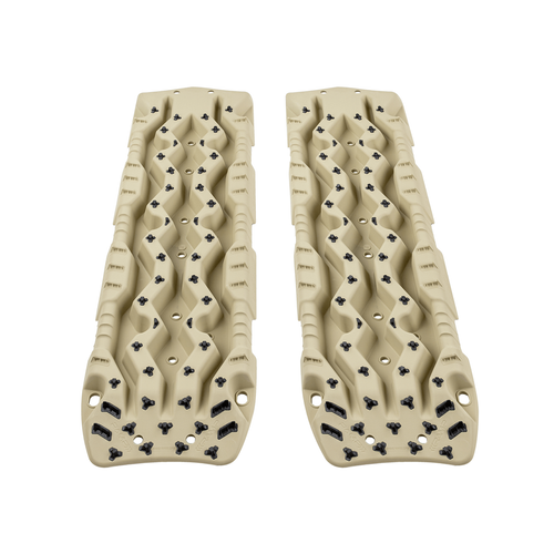 ARB tred pro limited edition recovery boards 1 pair desert sand colored boards with black nodules