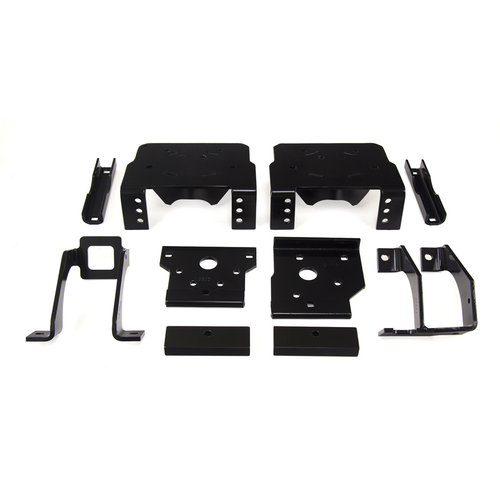 Air Lift underframe mount w/ in bed hitch apps 2wd adj load support rear