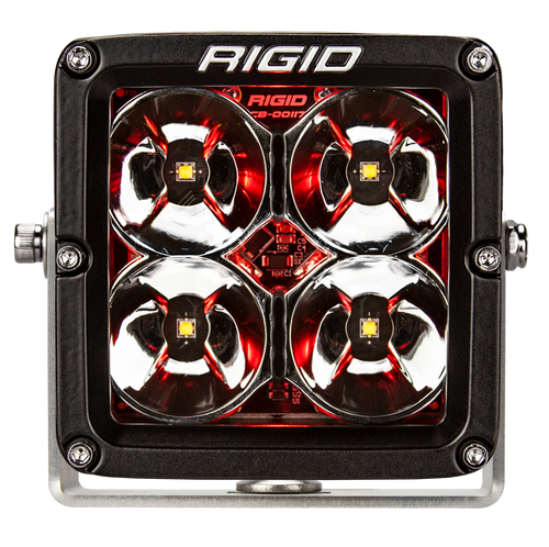 Rigid Industries LED Light Pod 4 Inch Radiance POD XL Red Backlight Pair