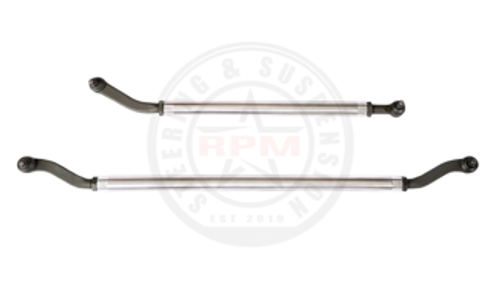 RPM Steering 2 inch Aluminum Steering Kit Non Rubicon or Narrow Axles Stock Location No Clamp