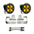 Baja Designs Fog Light Squadron-R SAE 18-Pres Wrangler JL Sport/Sport-S Fog Pocket Kit Amber