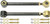 Rock Jock Johnny Joint Adjustable Control Arms Rear Upper, Adjustable Greasable Pair