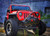 Motobilt Jeep JK Front Bumper W/Stinger Fog Cutouts Hatchet Series Bare Steel