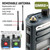 Rugged Radios BUNDLE - Rugged GMR2 GMRS and FRS Two Way Handheld Radio with Hand Mic