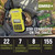 Rugged Radios Rugged GMR2 PLUS GMRS and FRS Two Way Handheld Radio - High Visibility Safety Yellow