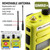 Rugged Radios Rugged GMR2 PLUS GMRS and FRS Two Way Handheld Radio - High Visibility Safety Yellow