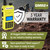 Rugged Radios Rugged GMR2 PLUS GMRS and FRS Two Way Handheld Radio - High Visibility Safety Yellow