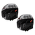 ARB driving lights w four optic design black/red