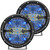 Rigid Industries 360-Series 6 Inch Led Off-Road Drive Beam Blue Backlight Pair