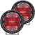 Rigid Industries 360-Series 6 Inch Led Off-Road Drive Beam Red Backlight Pair