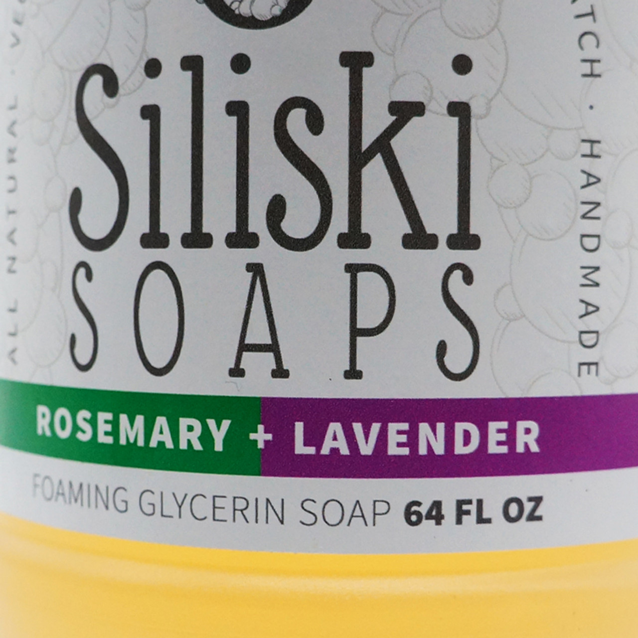 Foaming Glycerin Soap - Lavender - Siliski Soaps