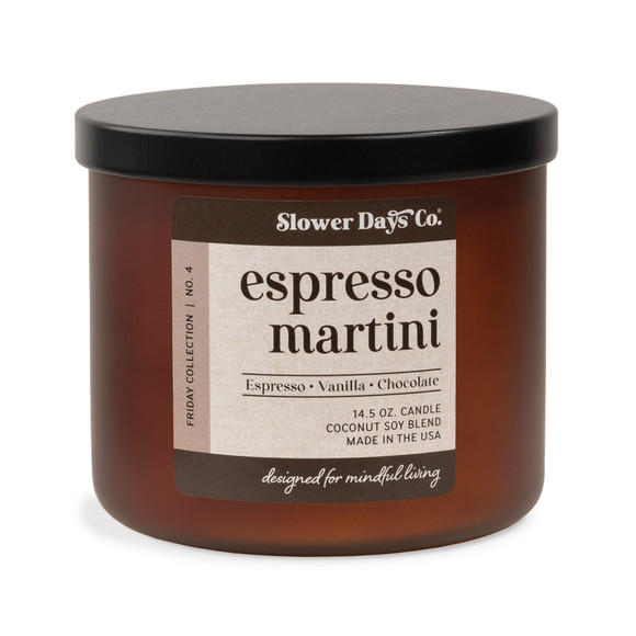 Slower Days Co. - Espresso Martini 14.5 oz Jar Candle