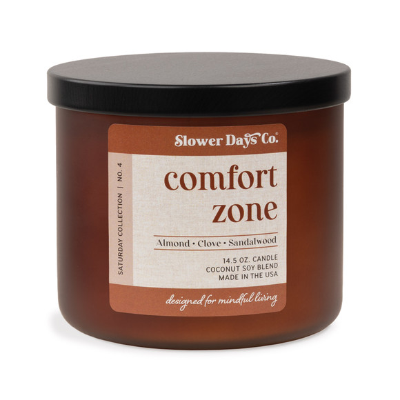 Slower Days Co. - Comfort Zone 14.5 oz Jar Candle