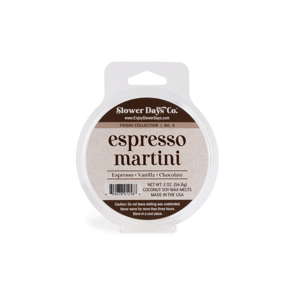 Slower Days Co. - Espresso Martini - 2 oz. Wax Melts