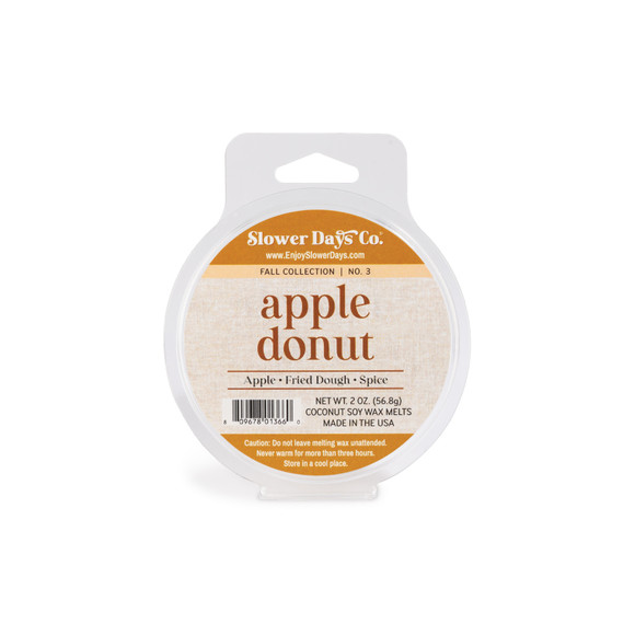 Slower Days Co. - Apple Donut - 2 oz. Wax Melts