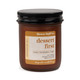 6 oz. amber glass jar candle from Slower Days Co., labeled Dessert First