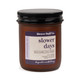 6 oz. amber glass jar candle from Slower Days Co., labeled Slower Days