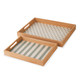 Cottage Bloom Wooden Rectangular Tray S/2