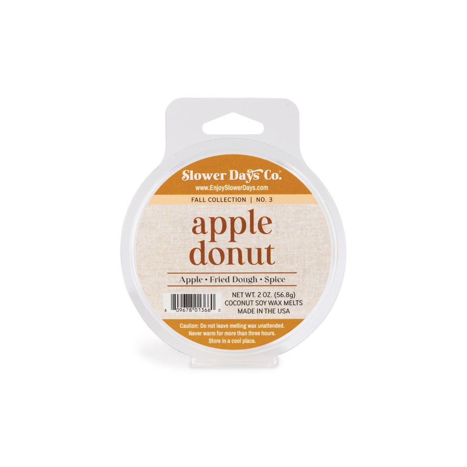 Slower Days Co. - Apple Donut - 2 oz. Wax Melts