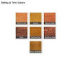 Transformation Siding and Trim color chart