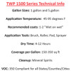 TWP 1500 series application