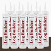 Sashco Log Builder Caulk 30 oz Tubes, Case