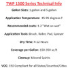 TWP 1500 series info
