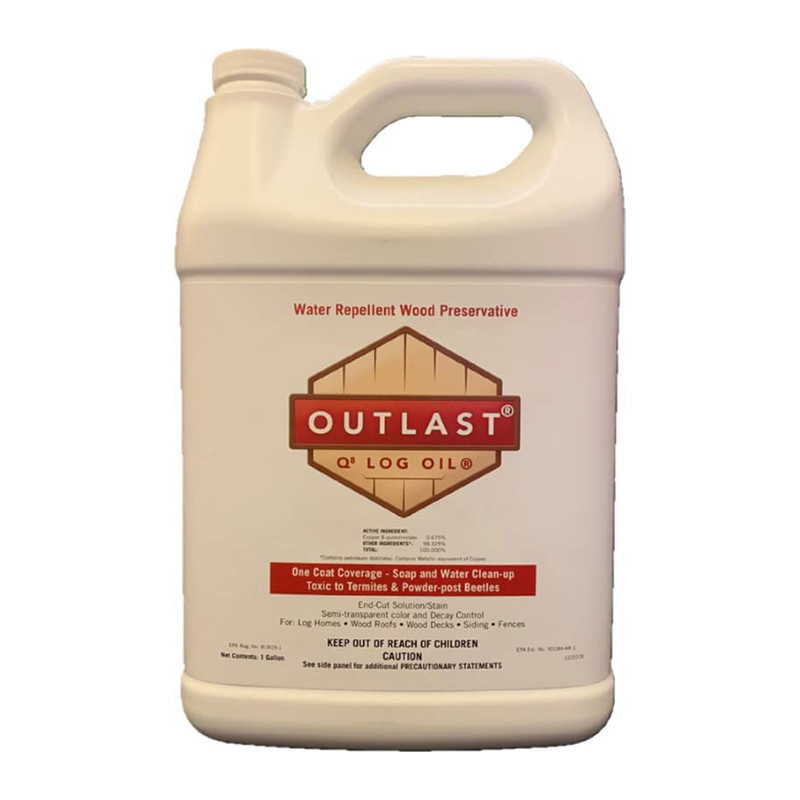 Outlast Q8 Log Oil for Superior Wood Protection